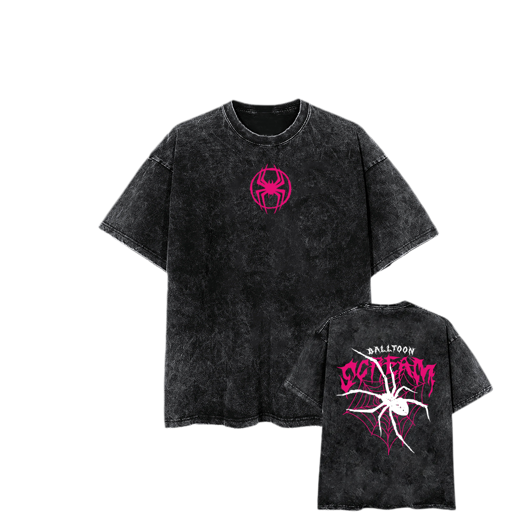 Oversize Acid Wash | Spider-Man