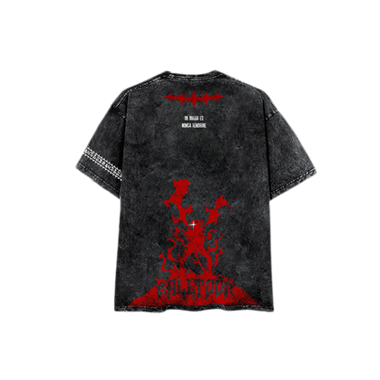 Oversize Acid Wash | Black Clover v1