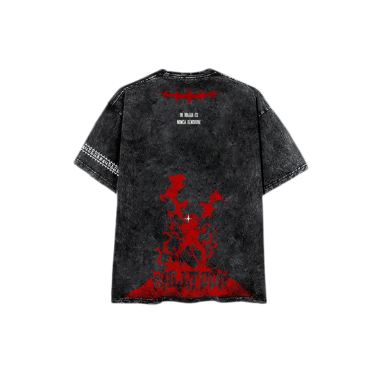 Oversize Acid Wash | Black Clover v1