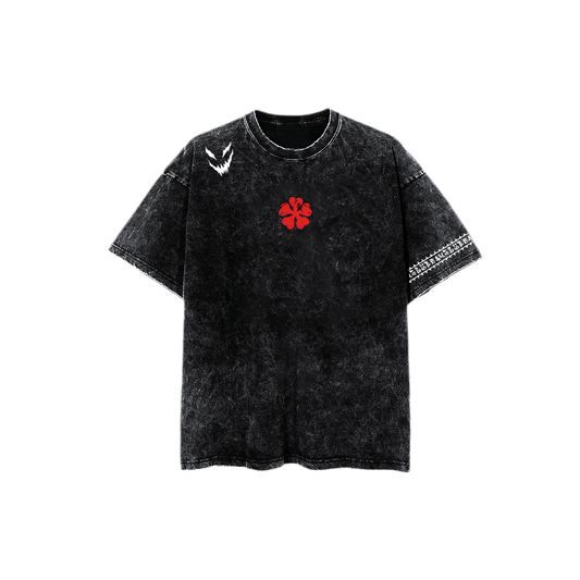 Oversize Acid Wash | Black Clover v1