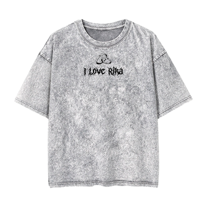 Oversize Acid Wash Gris| Jujutsu K.