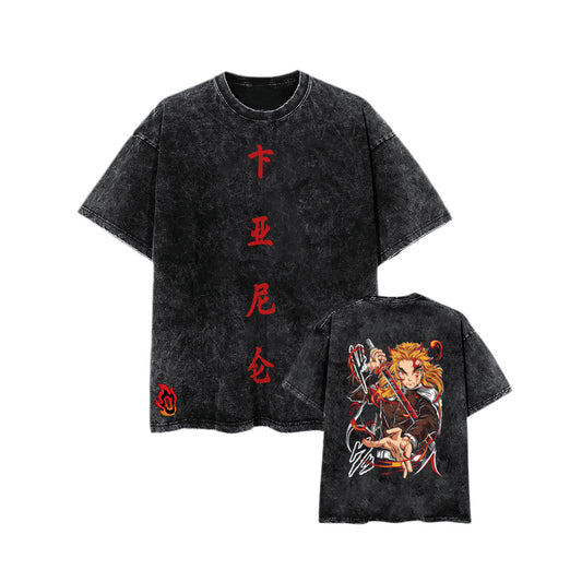 Oversize Acid Wash Rengoku