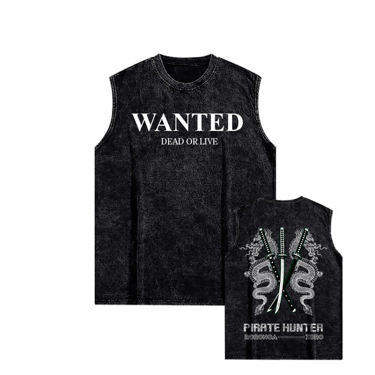 Oversize Top Tank Zoro Wanted V2