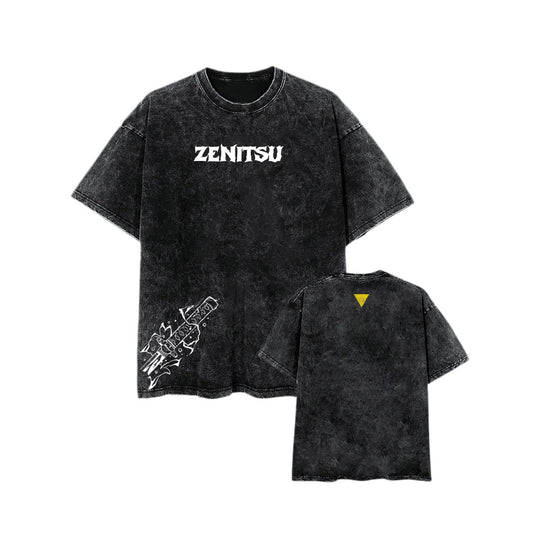 Oversize Acid Wash Zenitsu