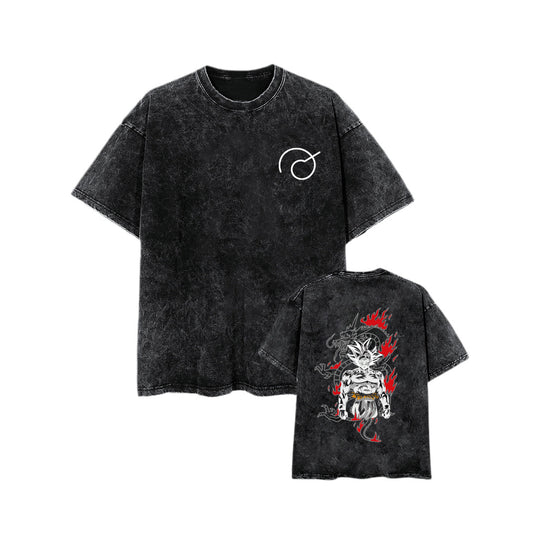 Oversize Acid Wash Goku