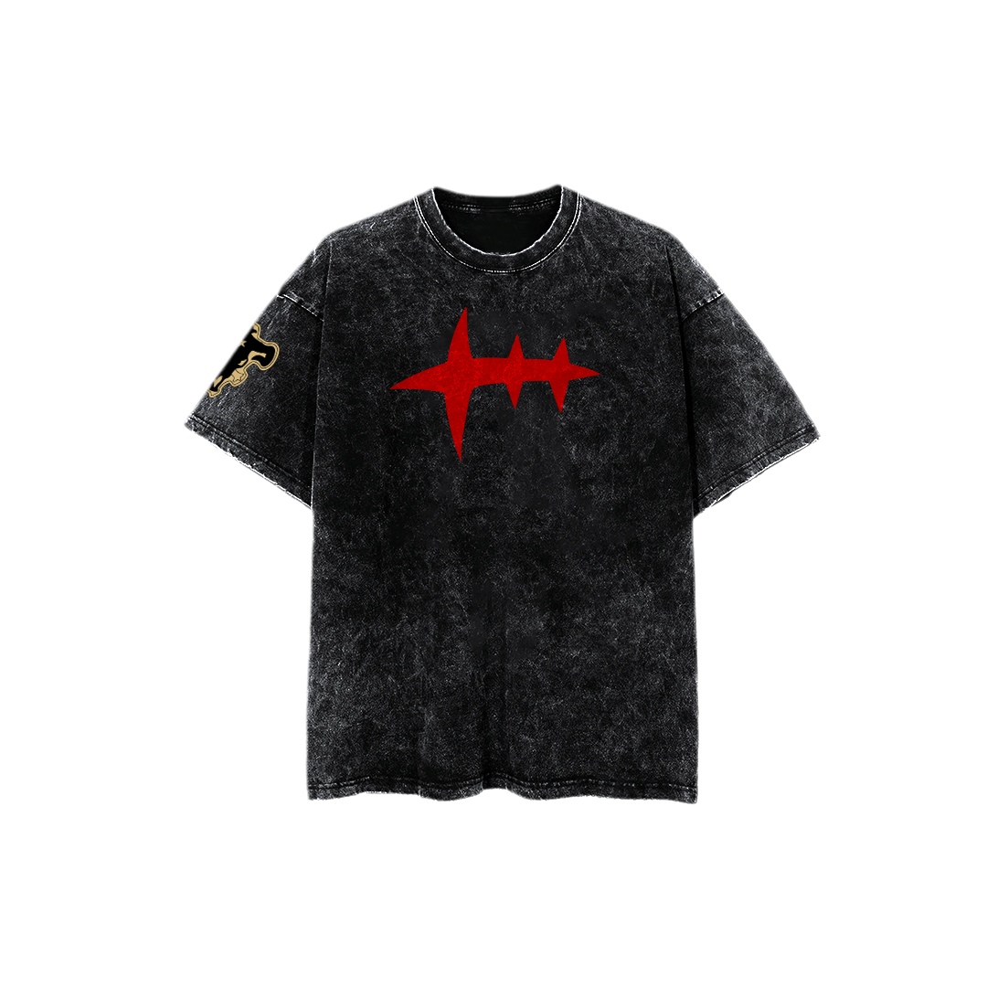 Oversize Acid Wash | Black Clover Toros