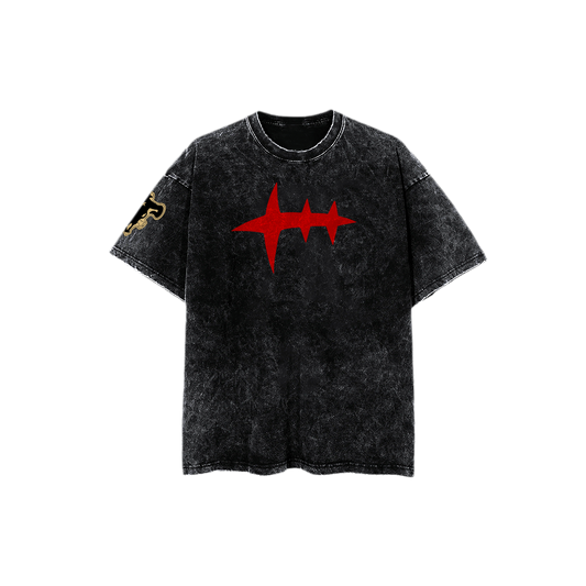Oversize Acid Wash | Black Clover Toros