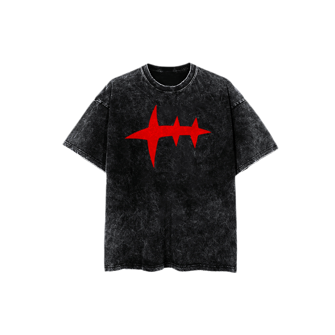 Oversize Acid Wash | BLACK CLOVER V2