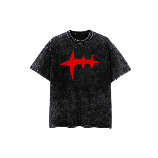 Oversize Acid Wash | BLACK CLOVER V2