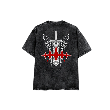 Oversize Acid Wash | BLACK CLOVER V2