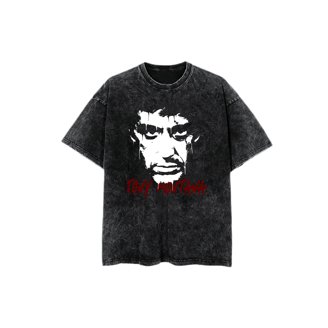 Oversize Acid Wash | Tony Montana